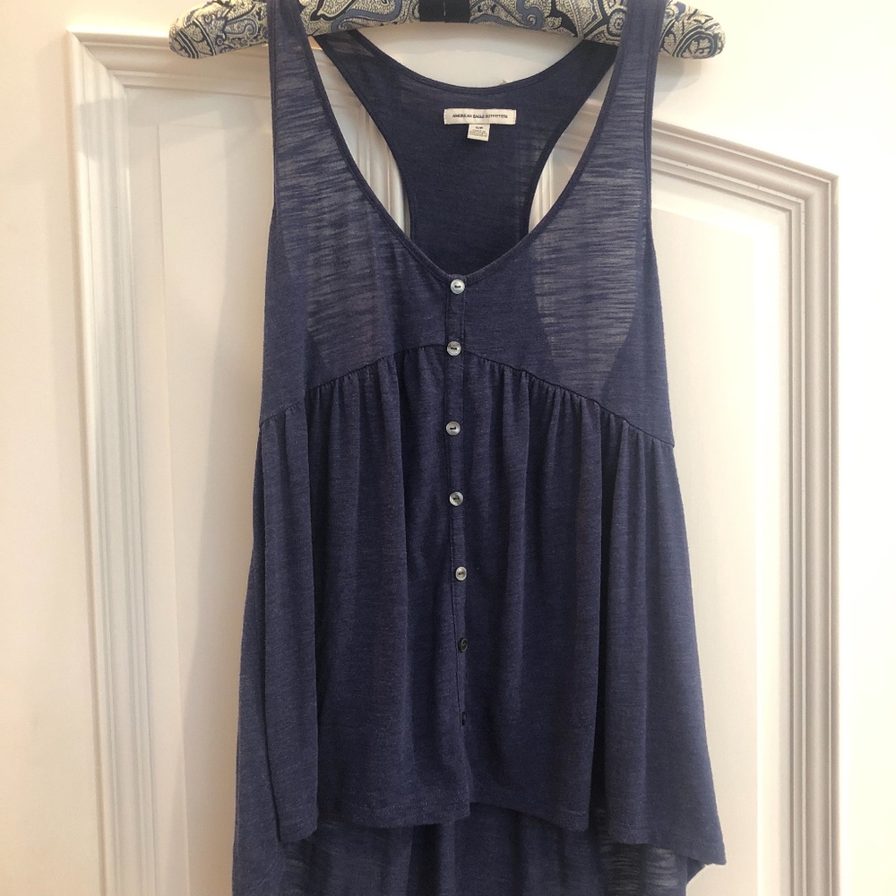 American Eagle High-Low Tank